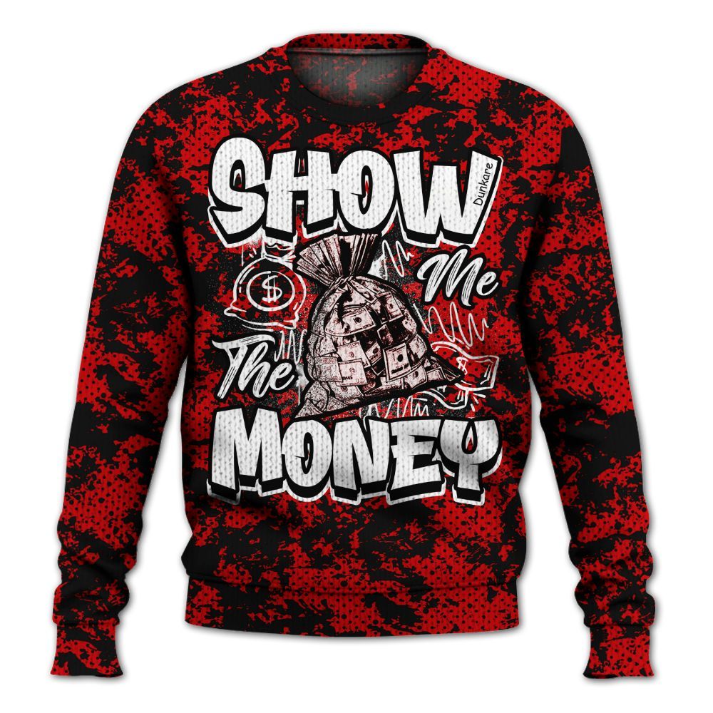 Knitted Sweater To Match Ja 2 Halloween - Show Me The Money Retro