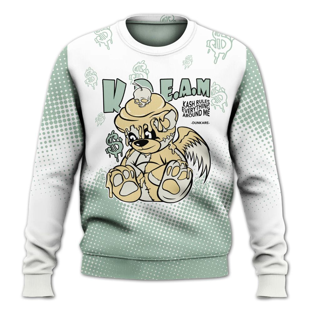 Sweatshirt To Match Joins Year Of The Snake 5s - Loot Bear Unique Drip All Over Print