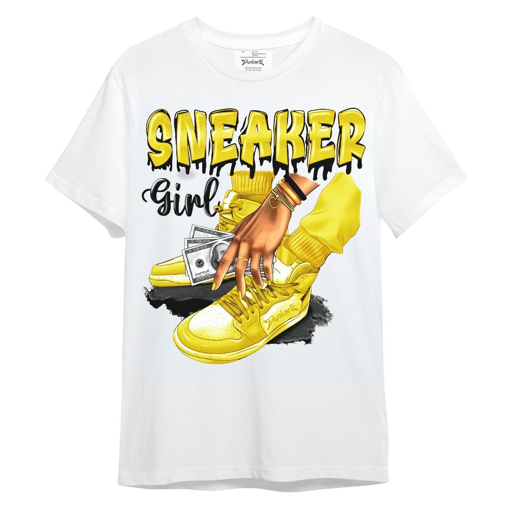 Shirt To Match Retro Thunder 4s - SNEAKER Girl Money Drip Unisex Shirt