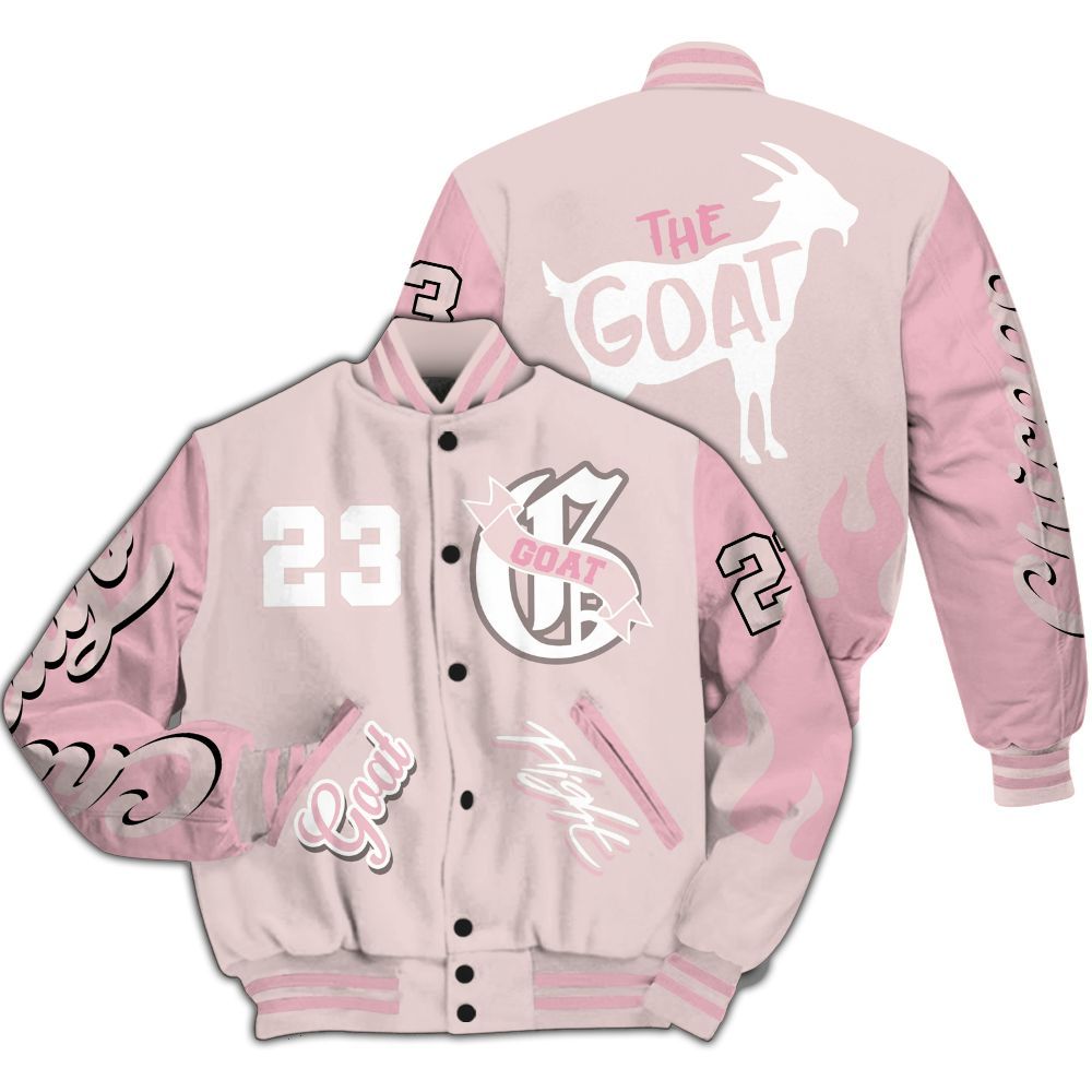 Varsity Jacket To Match Dunk Low KD 17 Aunt Pearl - The G.O.A.T Flight Streetwear All Over Print