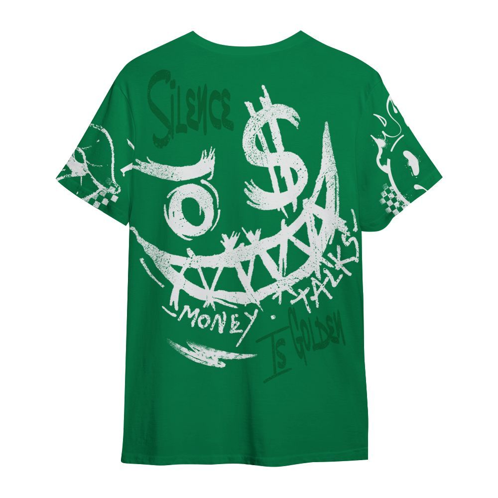 Shirt To Match Lucky Green 2s - Mouth Burning Street Style All Over Print