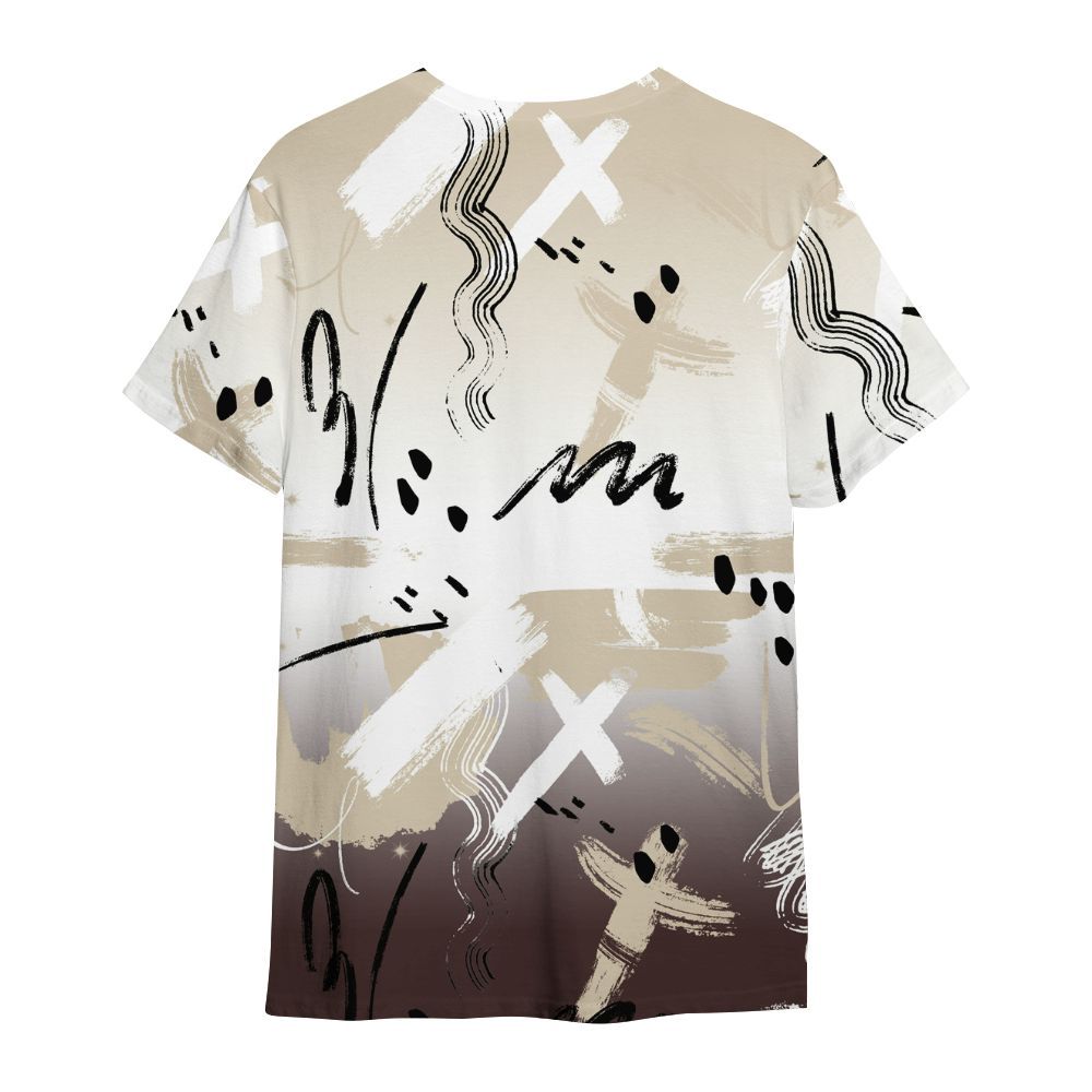 Shirt To Match Burgundy Crush 3s - Money Hustle Grind Pray All Over Print