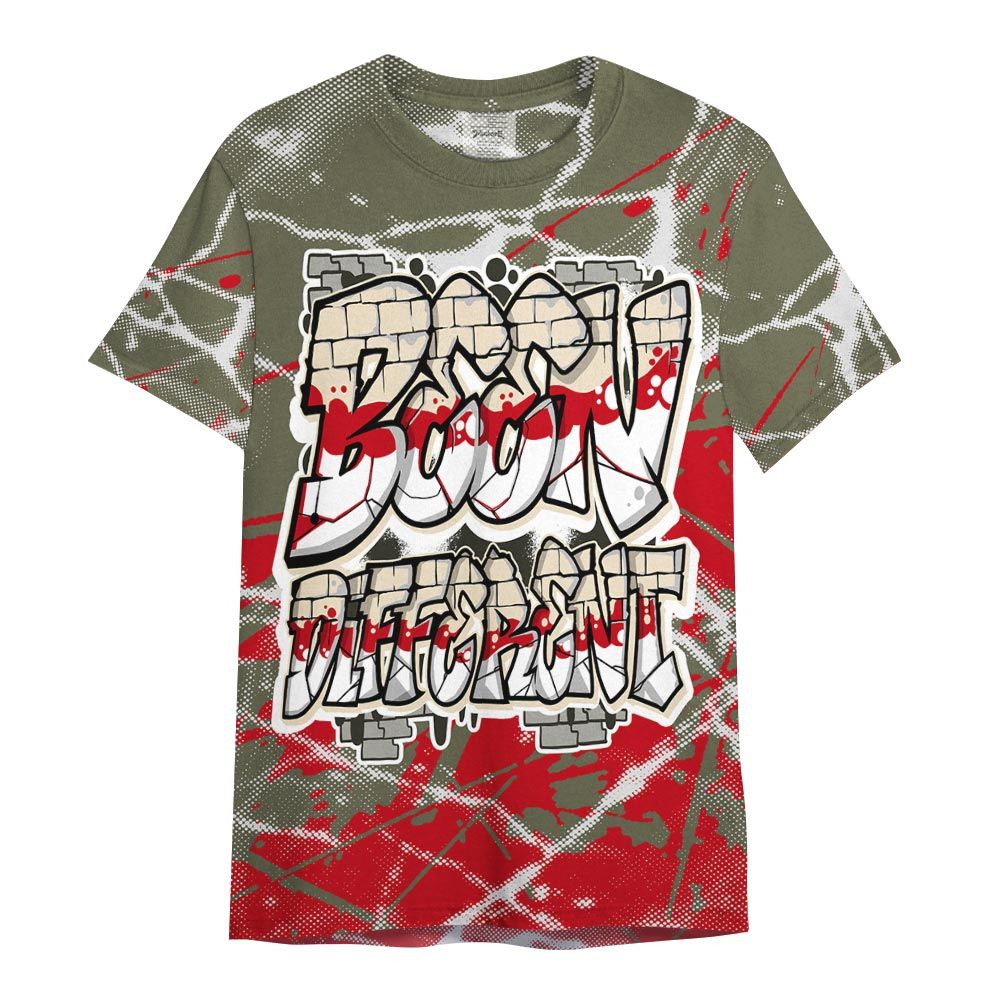 Shirt To Match Low OG Medium Olive 1s - To Different Profound Graphic Shirt Unisex