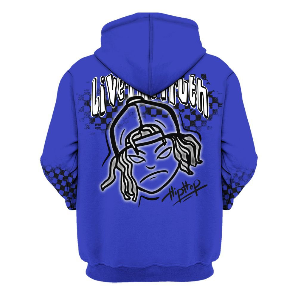 Hoodie To Match Retro Black Concord 12s - Feel Life Street Style All Over Print
