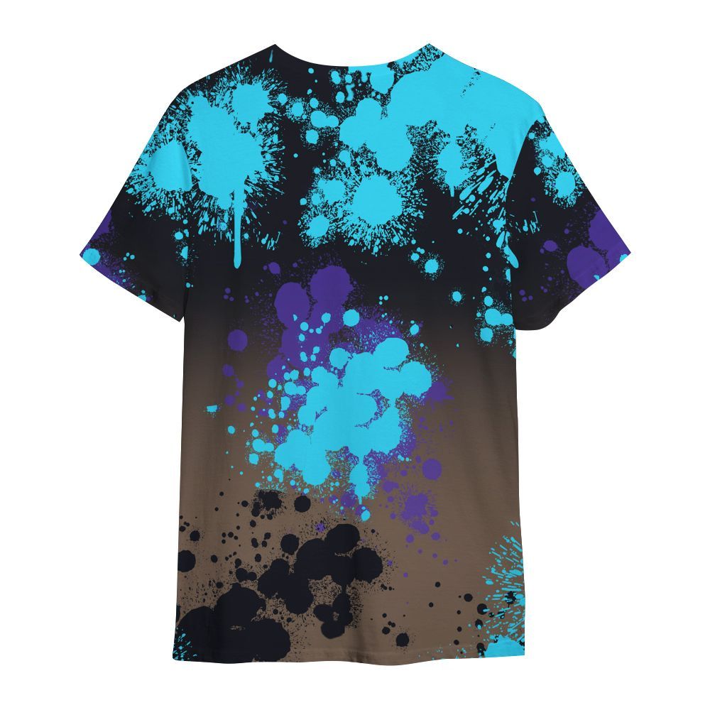 Shirt To Match Olive Concord 9s - God Blessed Ink Drip All Over Print