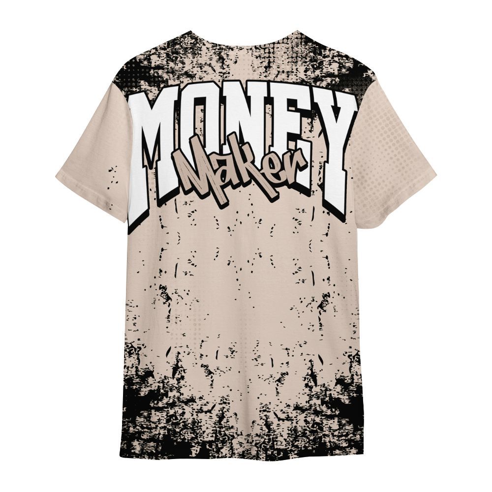 Shirt To Match A Ma Maniere X Fossil Stone 4s - Move In Silence Money Street Retro All Over Print