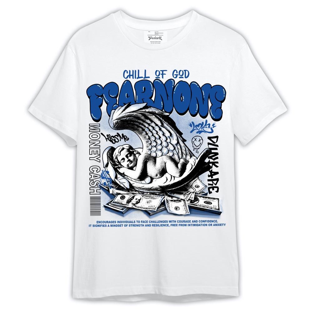 Shirt To Match Low Space Royal 11s - Fear None Shirt Outfit