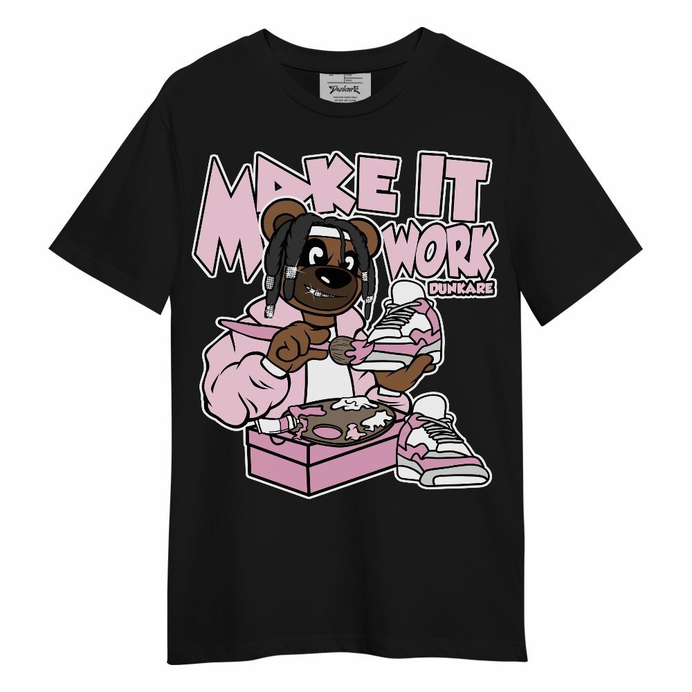 Shirt To Match Orchid 4s - Pull It Off Bear Unisex Shirt