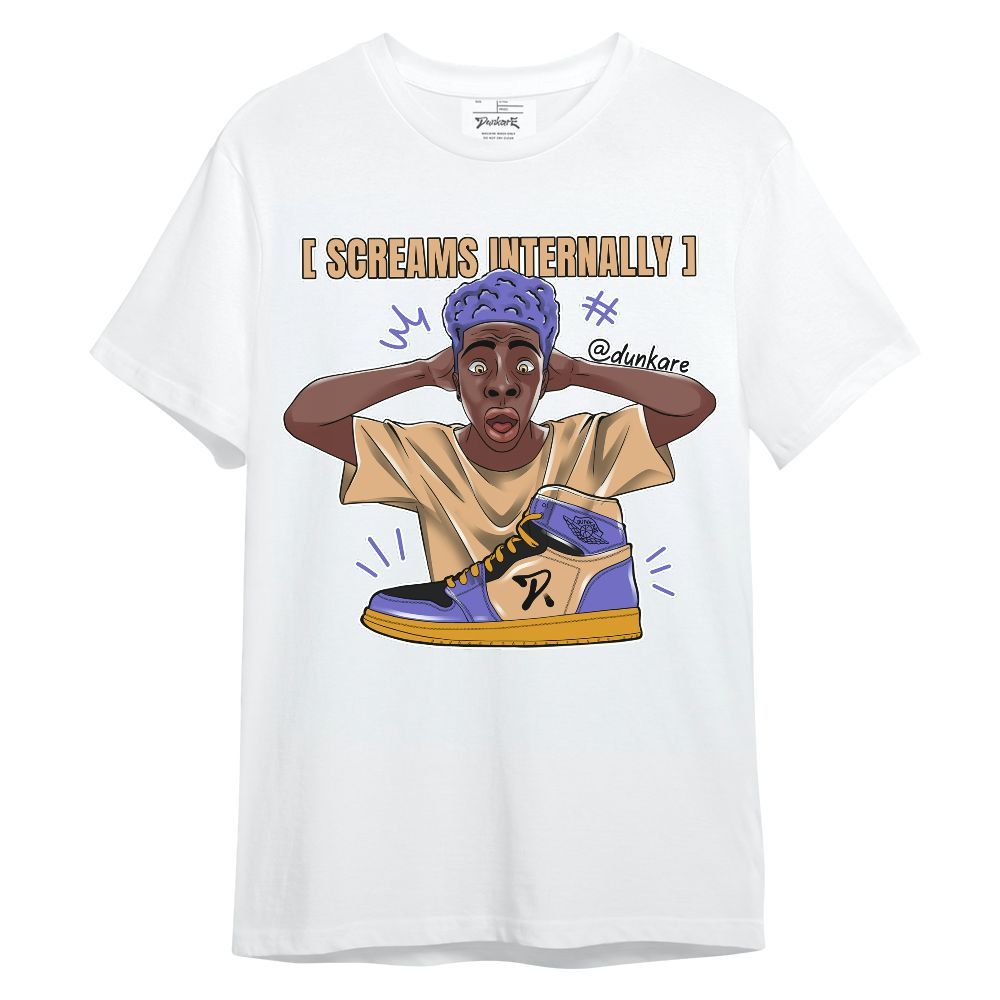 Shirt To Match SE Afrobeats 7s - Scream Internally Unisex Shirt