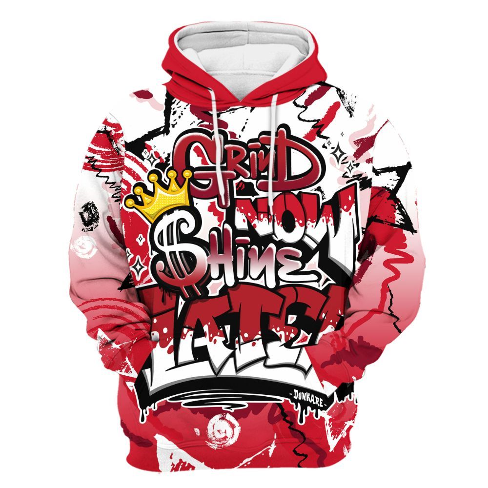 Hoodie To Match Air DT Max 96 Love Letter - Grind Shine Later Drip All Over Print