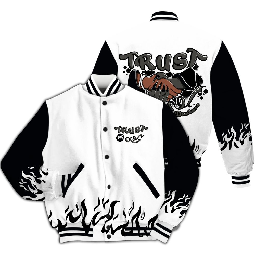 Varsity Jacket To Match Kobe 9 Elite Protro Halo - Graphic Trust No One All Over Print