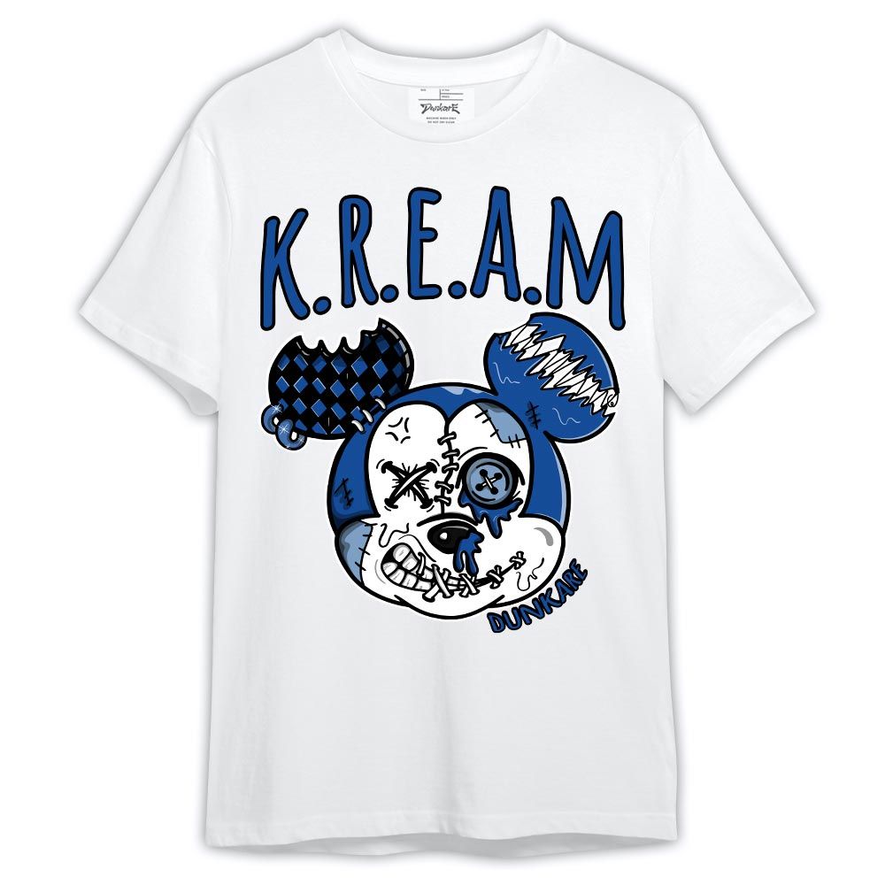 Shirt To Match Low Space Royal 11s - Kream Dripping Shirt Outfit