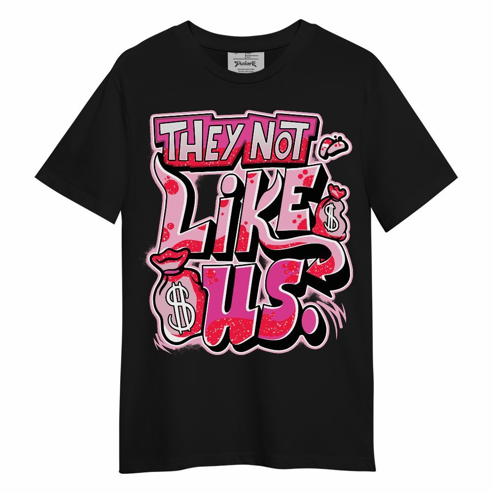 Shirt To Match Retro Bubble Gum Pink 6s - Dislike Us Graphic