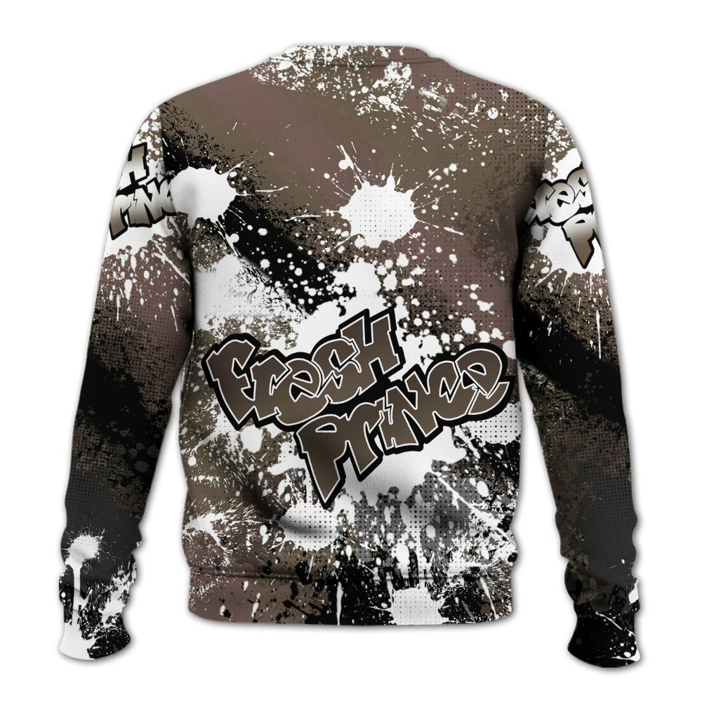 Sweatshirt To Match AMM Dark Mocha 4s - Fresh Sneaker Lick All Over Print