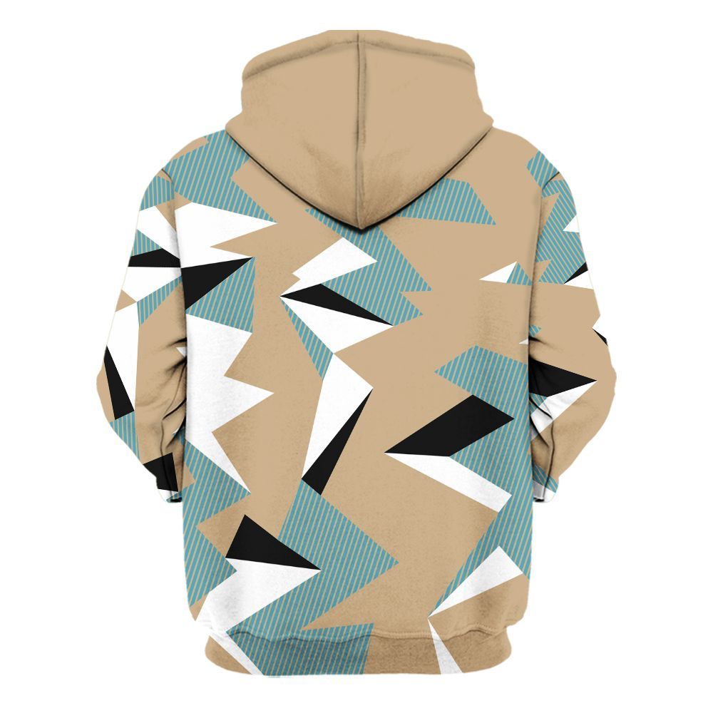 Hoodie To Match H-Town 11s - Geometric Camouflage Pattern All Over Print