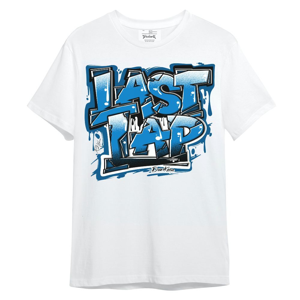 Shirt To Match Industrial Blue 4s - R.W Last Lap Drip Military Blue 4s Unisex Shirt