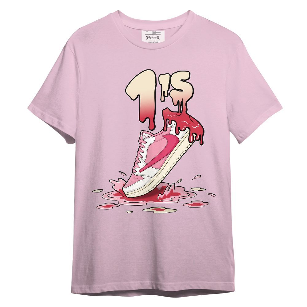 Shirt To Match Low OG Tropical Pink 1s - Sneaker Sludges Drip Graphic