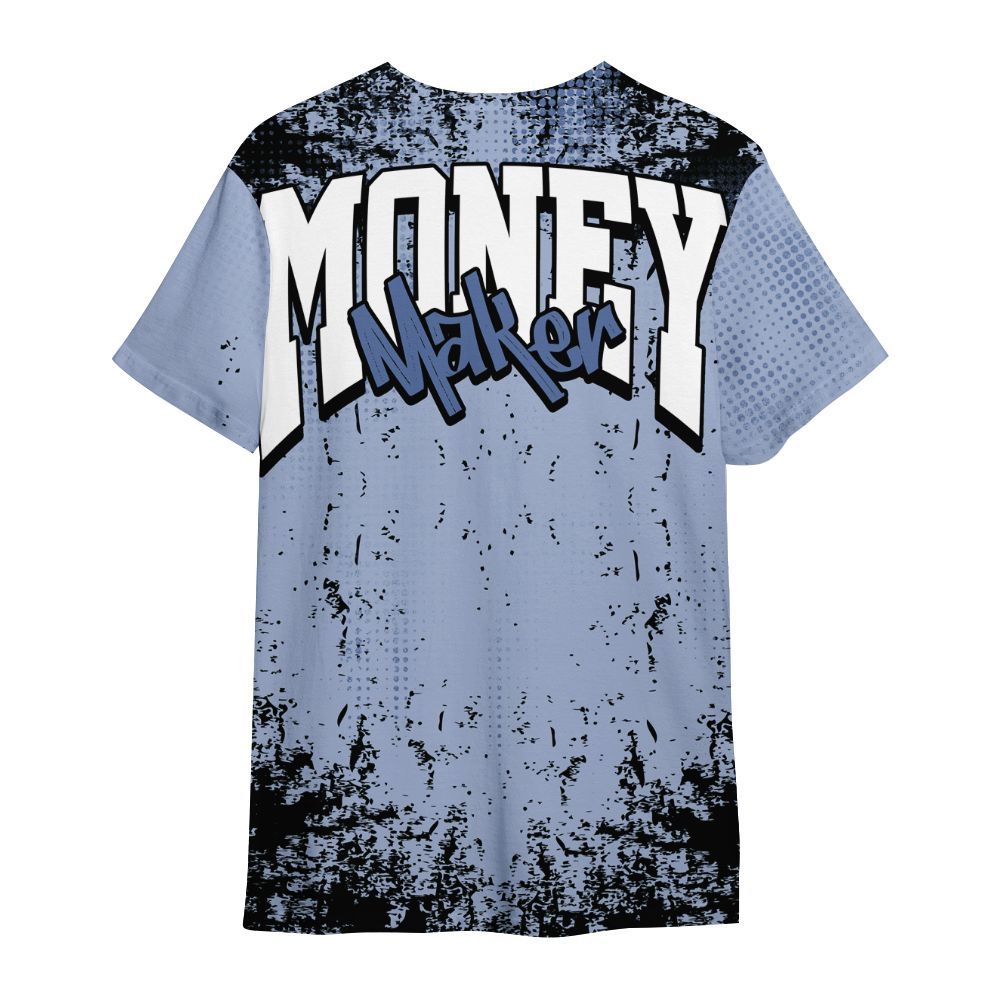 Shirt To Match Black Metallic 5s - Move In Silence Money Street Retro All Over Print