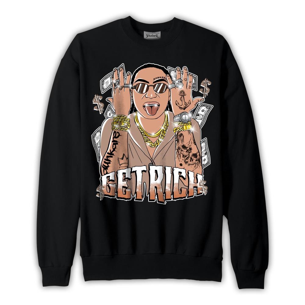 Sweatshirt To match OG Latte 1s Sweatshirt - Get Richz Unique Graphic