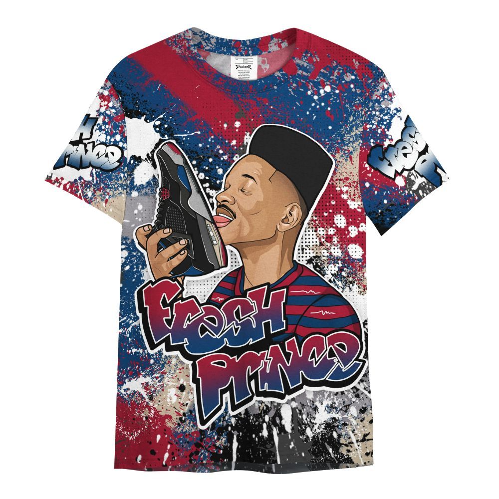 Shirt To Match Rare Air 4s - Fresh Sneaker Lick All Over Print