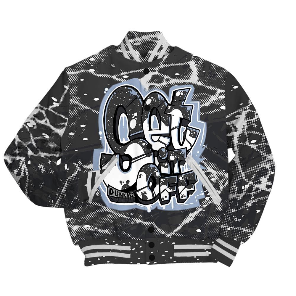 Varsity Jacket To Match Reverse Black White 6s - Set It Off Profound Graphic Varsity Jacket Unisex