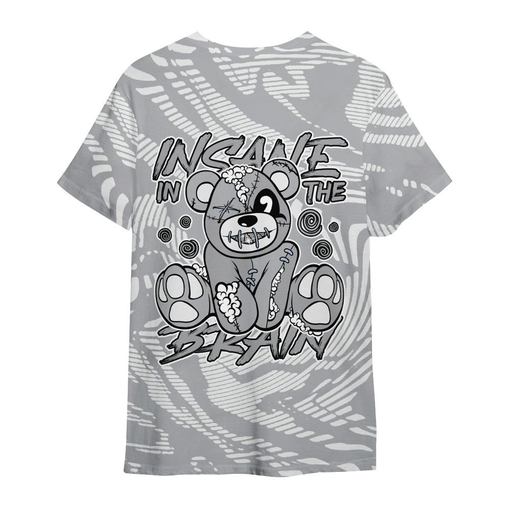 Shirt To Match Low OG Wolf Grey 1s - Insanes Bear Fume All Over Print