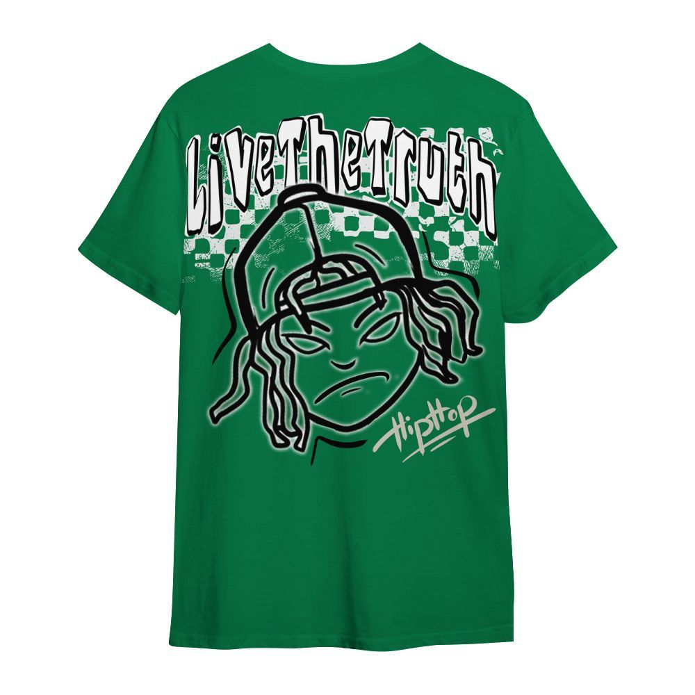 Shirt To Match Lucky Green 2s - Feel Life Street Style All Over Print