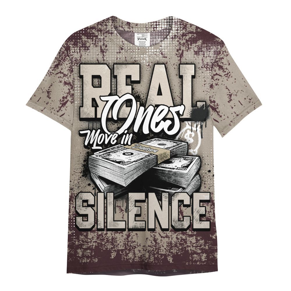 Shirt To Match AMM Retro Phantom 4s - Move In Silence Money Street Retro All Over Print