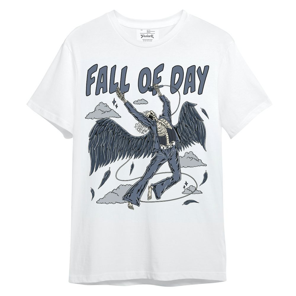 Shirt To Match Low Diffused Blue 11s - Fall Of Days Skeleton Unisex Shirt