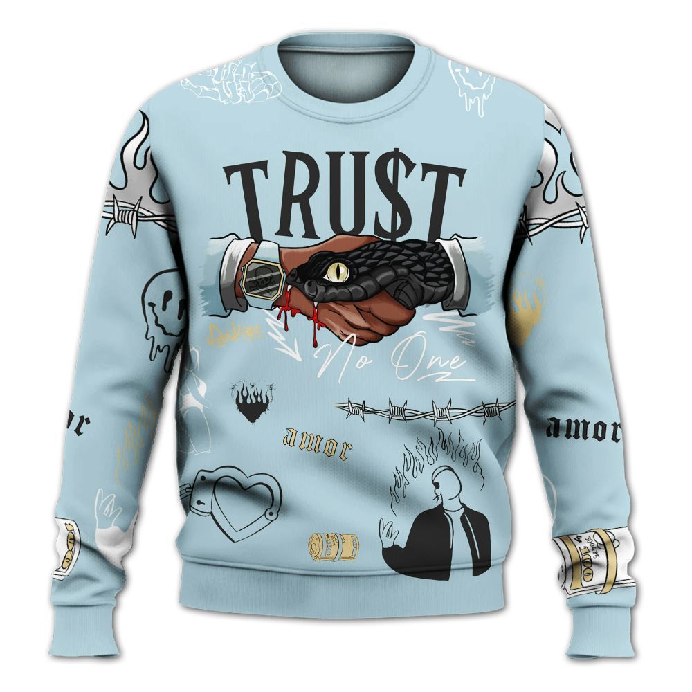 Sweatshirt To Match Low Year Of The Snake 11s - Snake Trust No One All Over Print