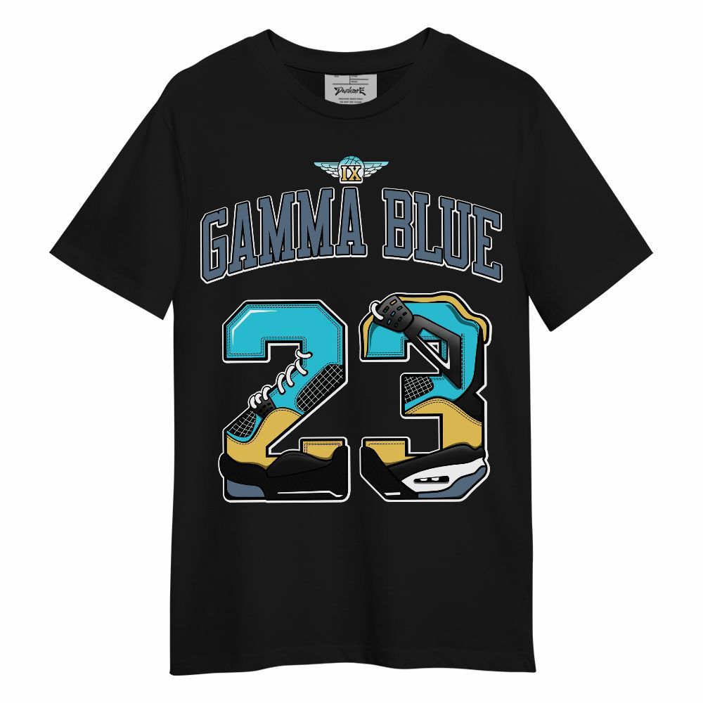 Shirt To Match Retro Gamma Blue 11s - Number 23 Dirty 4s Graphic