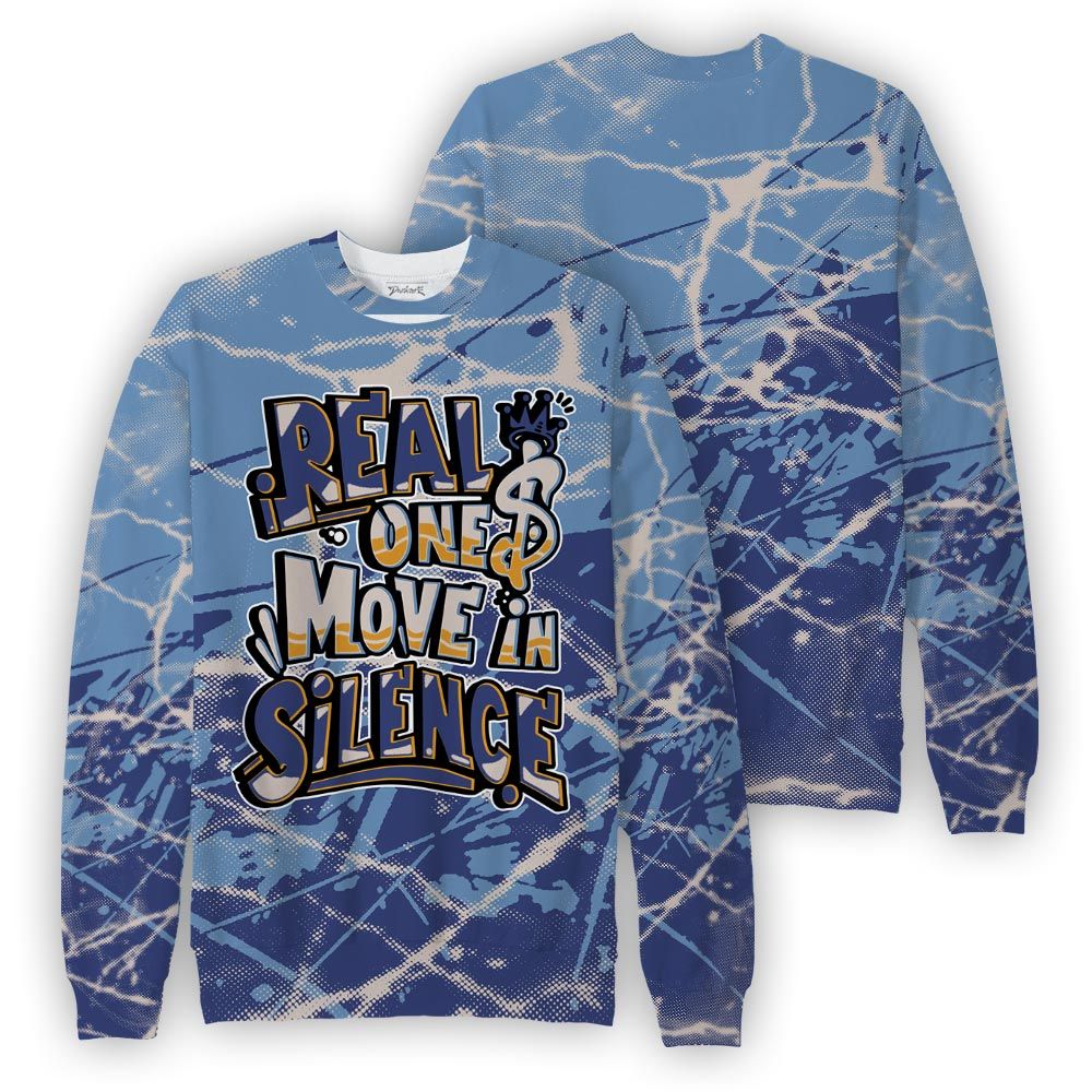 Sweatshirt To Match High OG First In Flight 1s Sweatshirt - Ones Move In Silence Graphic Profound Sweatshirt Unisex