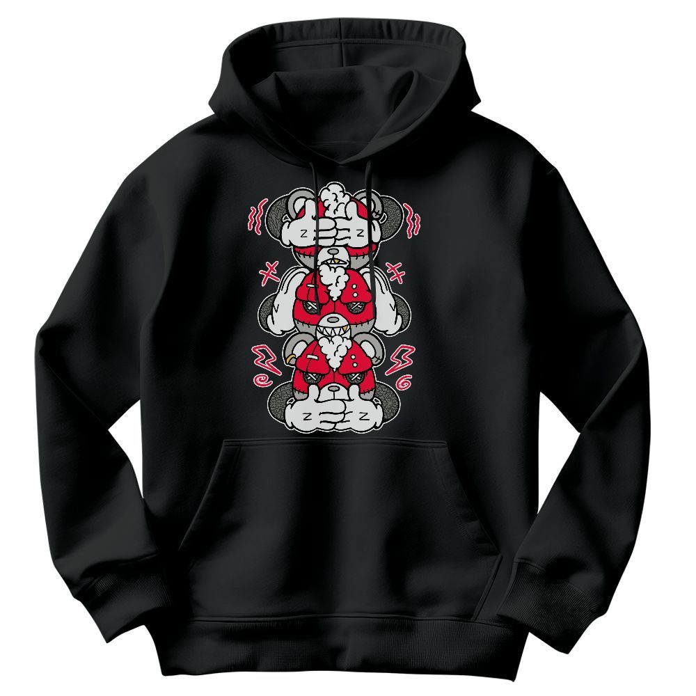 Sweatshirt To Match Retro Fire Red 3s - Wisdom Hugz Graphic