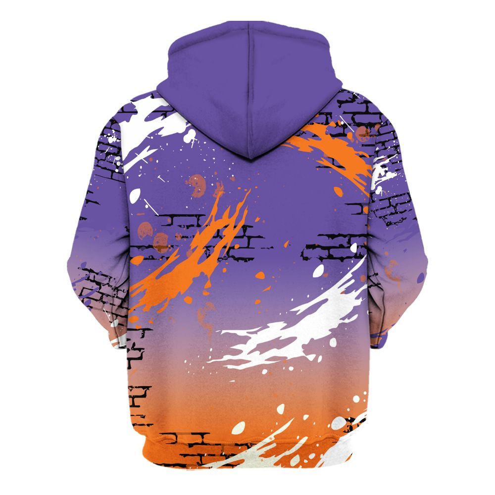 Hoodie To Match Air Max Waffle SP Voltage Purple - Values Of Loyalty Drip All Over Print