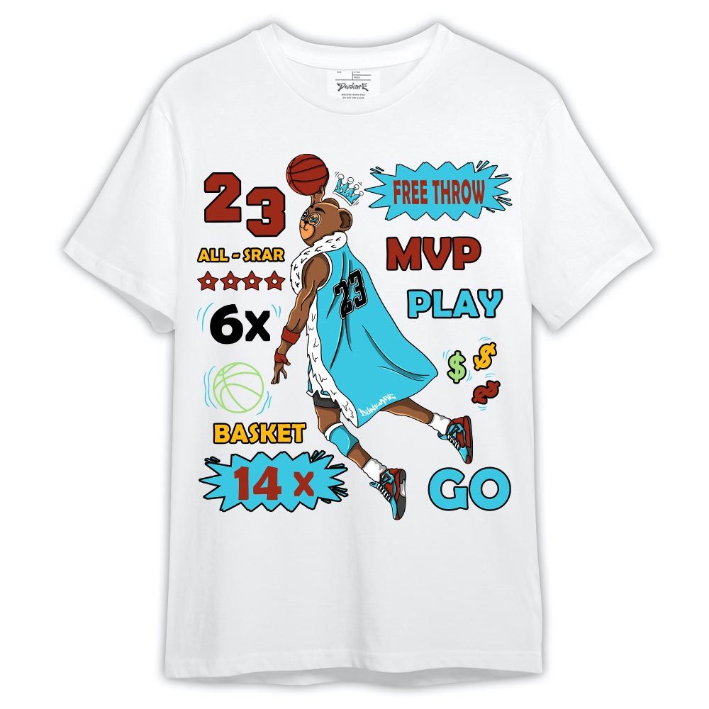 Shirt To Match SB Dunk Di'Orr Greenwood - Graphic Free Throw Shirt Outfit