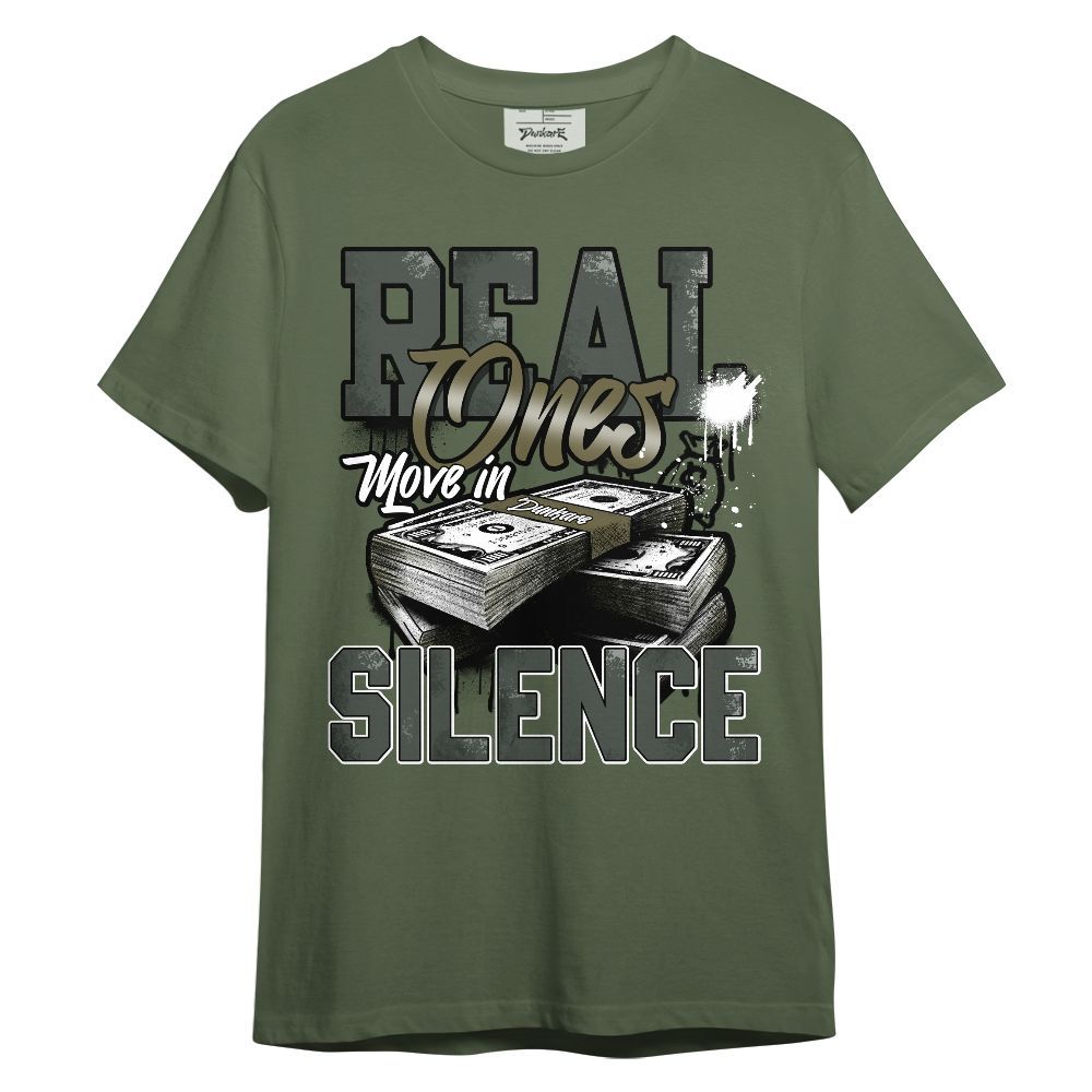 Shirt To Match Retro Family Affair 3s - Move In Silence Money Graphic