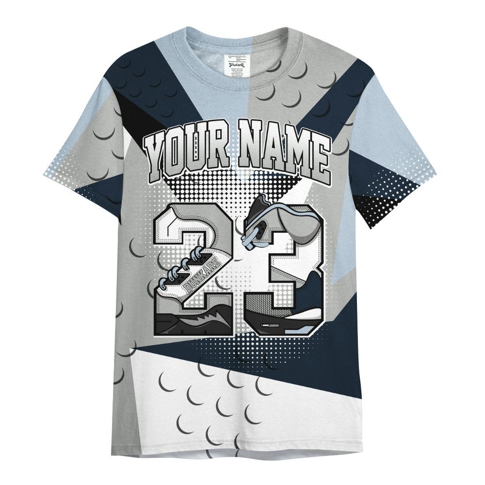 Shirt To Match Retro Georgetown 6s - Poly Custom Name Number 23 5s All Over Print