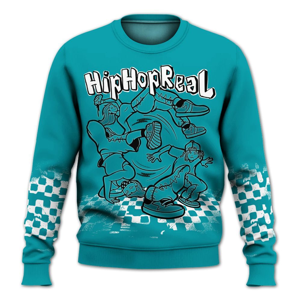 Sweatshirt To Match Air Griffey Max Aquamarine 1s - Feel Life Street Style All Over Print