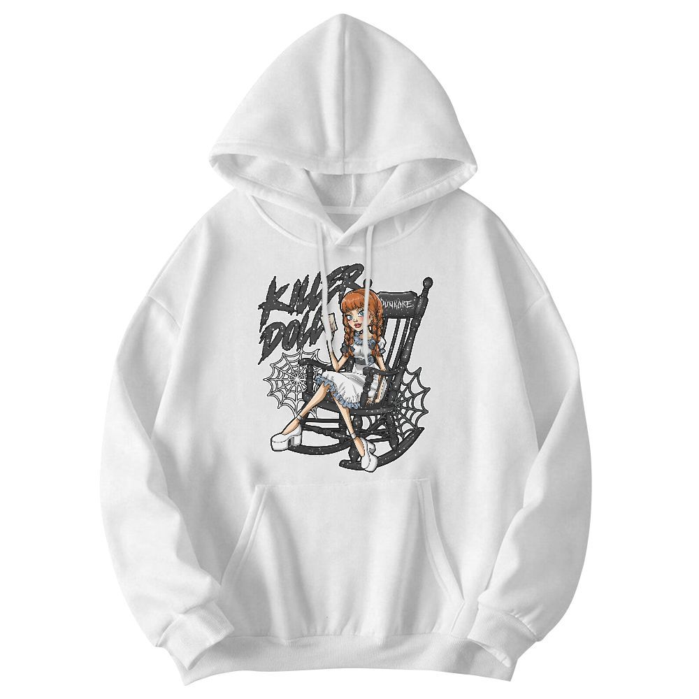 Sweatshirt To Match Reverse Oreo 6s - Killer Doll-A Halloween Graphic