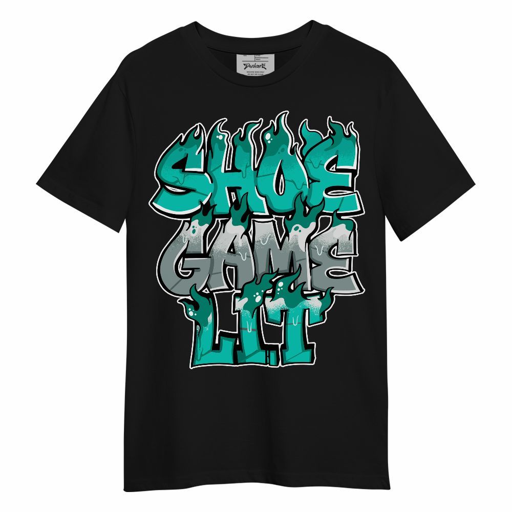 Shirt To Match Dunk Low Clear Jade - Shoe Game Lit Graphic Unisex Shirt