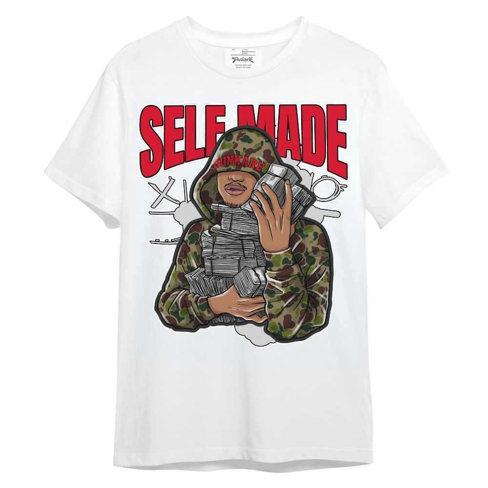 Shirt To Match Air Max 90 Duck Camo Red - Selfmade Unique Unisex Shirt