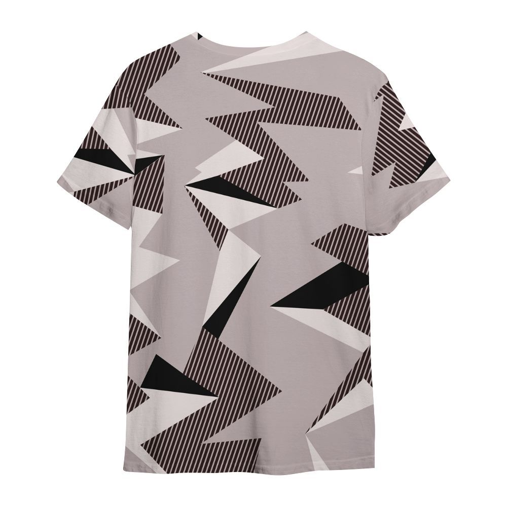 Shirt To Match AMM Air Smokey Mauve 6s - Geometric Camouflage Pattern All Over Print