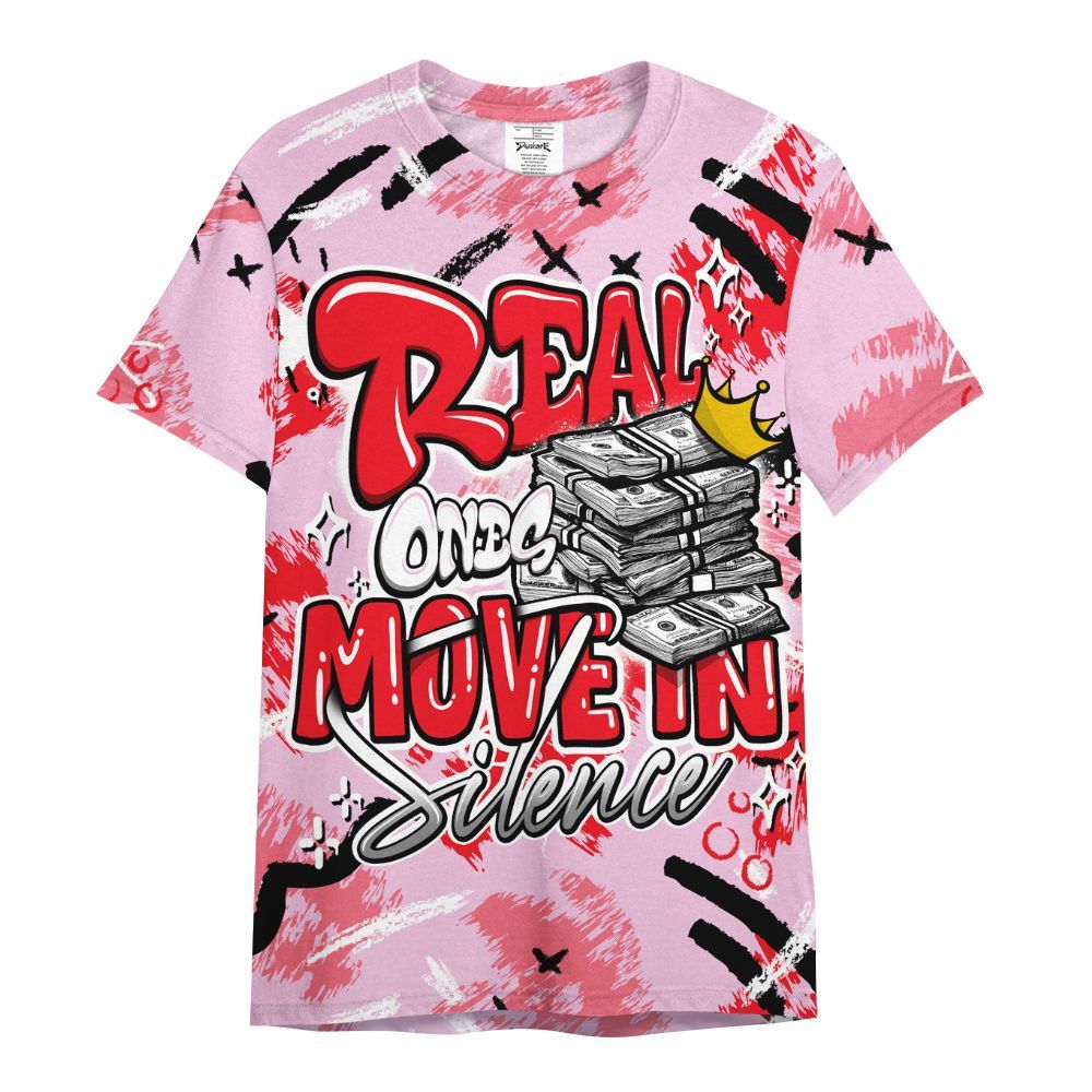 Shirt To Match Zoom Vomero 5 Valentine's Day 2025 - Real Ones Move In Streetwear All Over Print