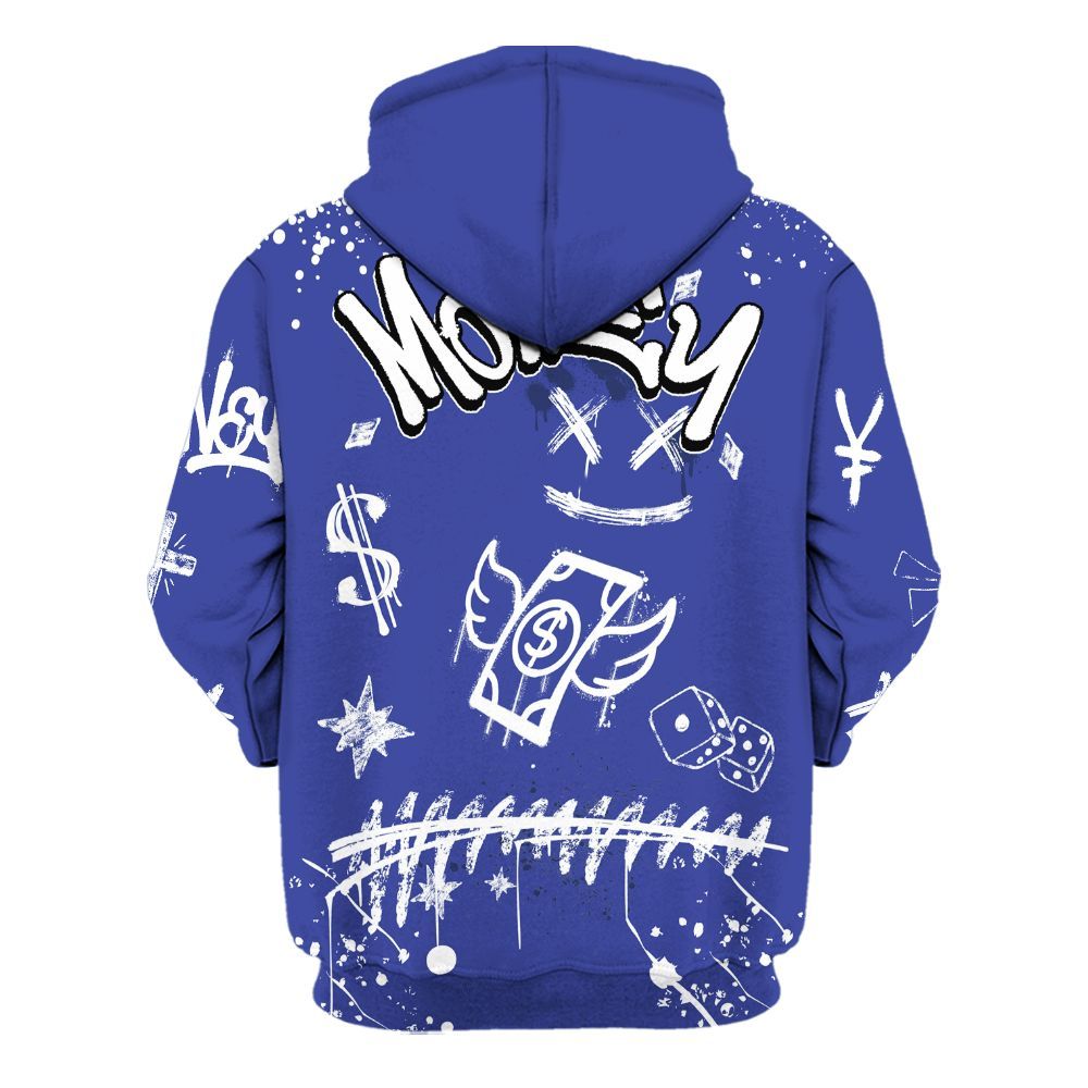 Hoodie To Match Shox TL Royal - Everybody Paid In Full Crayon All Over Print