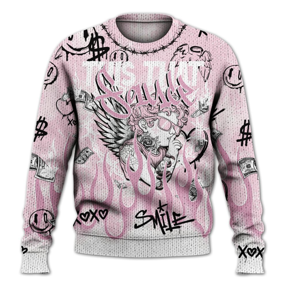 Knitted Sweater To Match Orchid 4s - This That Sauce Angel