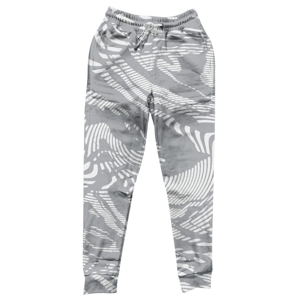 Sweatpant To Match Low OG Wolf Grey 1s - Fume All Over Print