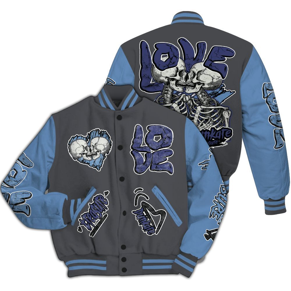 Varsity Jacket To Match Air Max 95 Stash - Skull Bear All Over Print