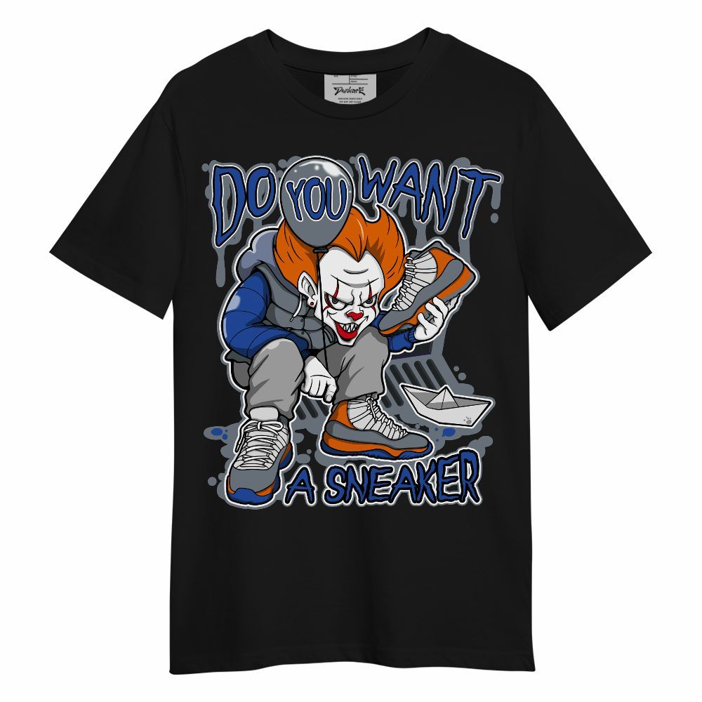 Shirt To Match RS-X GS League - Clown Scary Sneakers Halloween Graphic Unisex Shirt