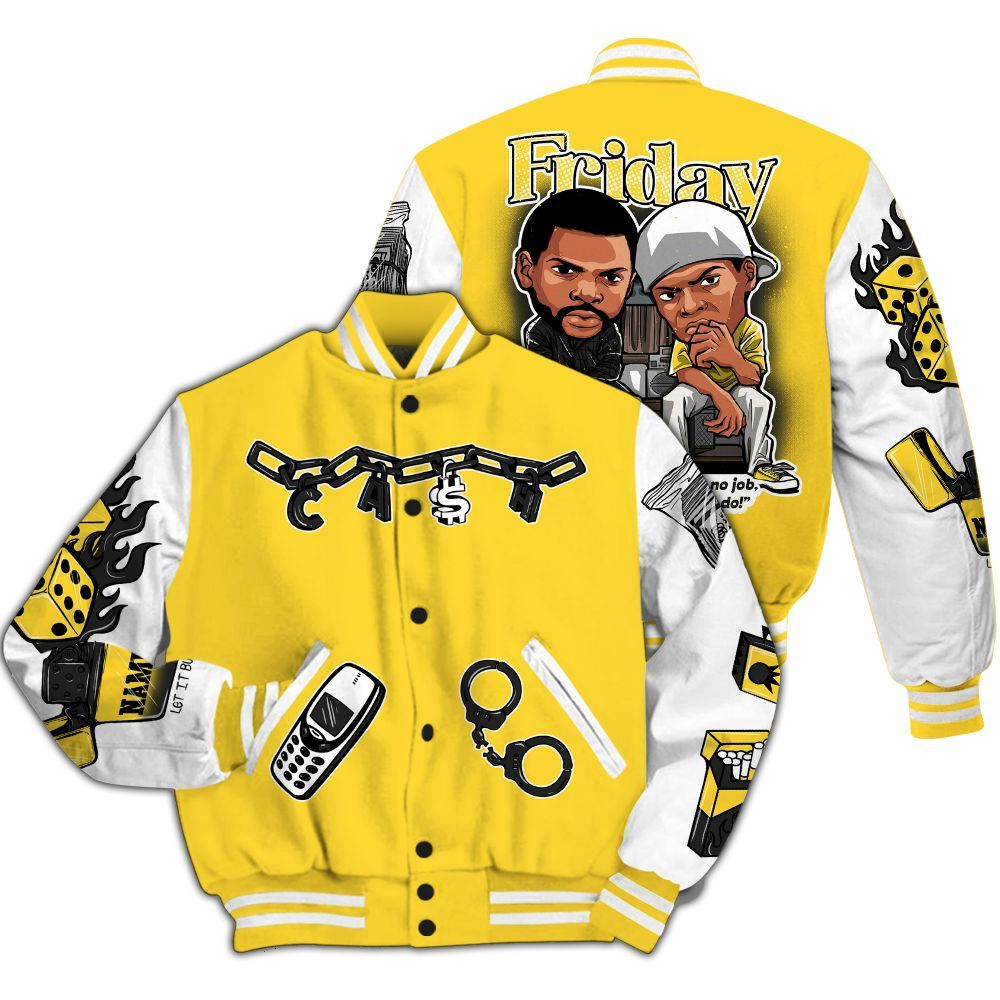 Varsity Jacket To Match Mid New Love 2025 1s - Friday Movie Custom Name All Over Print