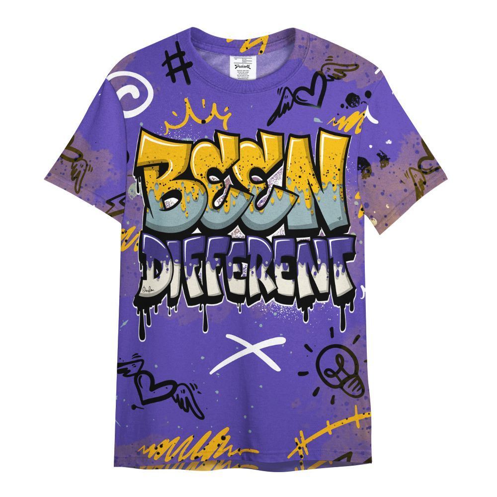 Shirt To Match Imperial Purple 4s - Drip Been Di2ferent All Over Print